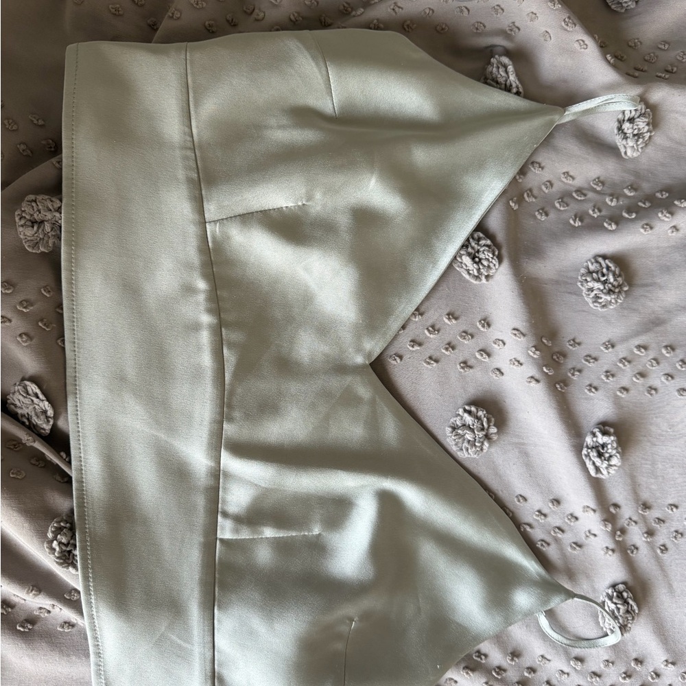 Abercrombie & Fitch Textured Gray Fabric